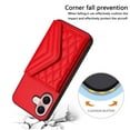 thumbnail image 5 of Case for MOTO Edge 50 Neo Quilted phone case with a card slot and detachable wristband for protecting wallet., 5 of 6