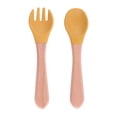 thumbnail image 1 of Ensemble de Couverts de Cuisine avec Poignée en Bois Fourchette Cuillère Finition Lisse Durable pour Repas Camping Voyage, 1 of 5