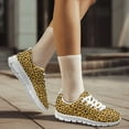 thumbnail image 4 of Psesaysky Leopard Print Sneakers for Women Non-Slip Athletic Shoes Women Zero-Drop Minimalist Shoes Skin-friendly and Breathable Casual Shoes, 4 of 7