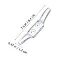 thumbnail image 3 of 12Pcs Roller Curtain Hooks Roller Curtain Positioning Hooks Blinds Retainers, 3 of 7
