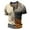 40Beige186, variant on WERYOUNG Mens T-Shirts Summer Color Block Retro Tees Short Sleeve Button Down Casual Tees Comfortable Tops L