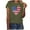 Army Green#1, variant on Fartey Womens American Flag Shirt Independence Day Patriotic T-Shirts Cute USA Flag Heart Graphic Tees 4th of July Short Sleeve Crew Neck Blouses Gifts Clothes Gray S