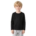 thumbnail image 2 of breaise Girls Long Sleeve Shirts Soft Crew Neck Kids Shirts Fall Layering Tops for Kids, 2 of 8