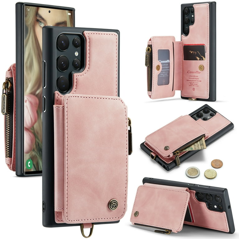 Luxury Wallet Case for Samsung Galaxy S23 Ultra 6.8