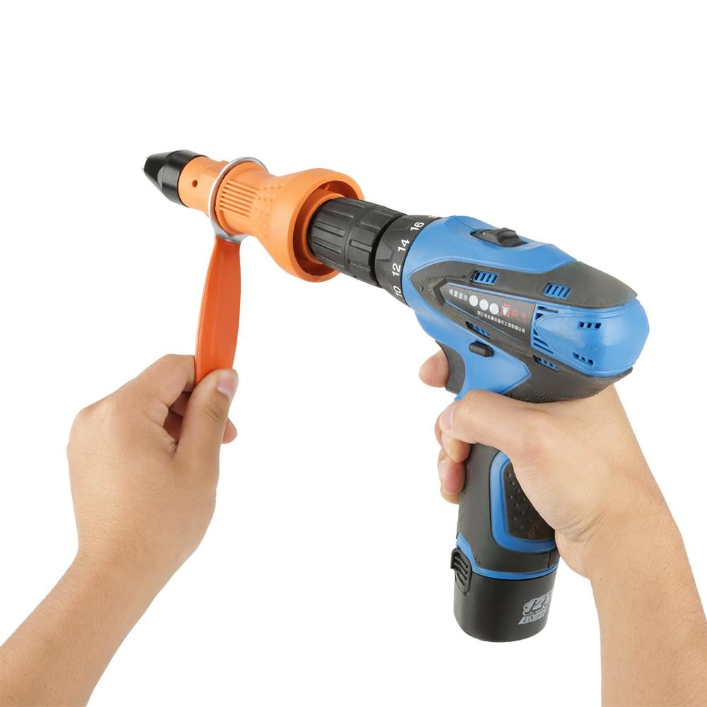 FAGINEY Rivet Nut Gun Adapter Insert Nut Riveting Tool with Wrench