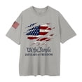 thumbnail image 4 of MEICHEN Short Sleeve Independence Day Women’s 250th Anniversary USA Shirt 2026 American Flag Retro Graphic Tee, 4 of 6