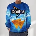 thumbnail image 7 of Doritos Sweater for Men, Fashion Round Neck Sweater, Casual Raglan Sleeve Shirts, Long Sleeve Tops, S-5XL, 7 of 7