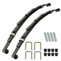 EPOTOOR Heavy Duty Rear Leaf Springs 4-Leaf for EZGO TXT Golf Cart 1995-2013 74207-G01
