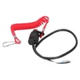 thumbnail image 4 of Interruptor de Parada de Matar Fuera de Borda, Matar El Interruptor con un Cordón Fuerte Fuera de Borda Universal Cortada Para Scooters para Motocicletas para Motores del motor de, 4 of 7