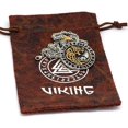 thumbnail image 4 of Noridc Collier Viking Hommes Loup Collier en Acier Inoxydable Bijoux Viking pour Hommes avec Sac Cadeau Valknut, 4 of 4