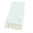 thumbnail image 2 of American Soft Linen Turkish Peshtemal Beach Towels, 40" x 70" size 4 Pack Swim Towels for Beach and Pool Towels, Sage, 2 of 7