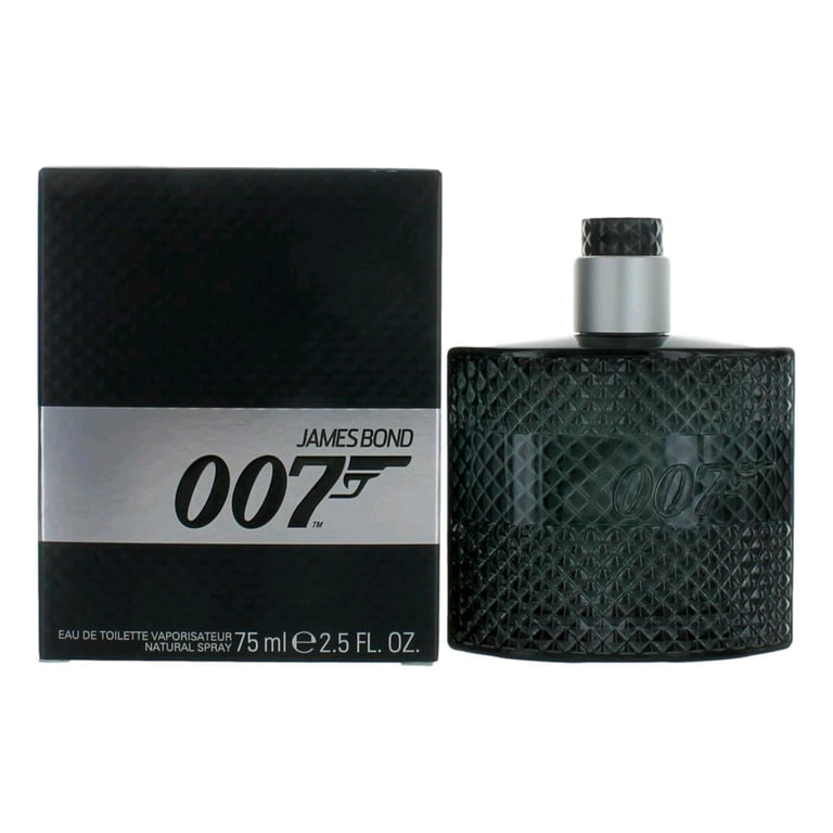 James Bond 7 Eau De Toilette Spray for Men, 2.7 oz, Mysterious