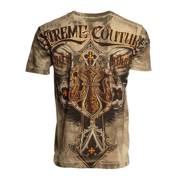 XTREME COUTURE by AFFLICTION Men's T-Shirt LOCKDOWN Biker MMA S-5X