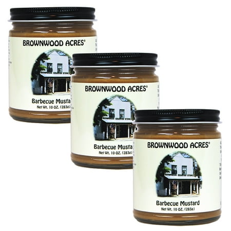 - Brownwood Acres Barbeque Mustard Glaze - 3 PACK