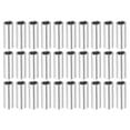 thumbnail image 1 of Unique Bargains Écrou d'Accouplement Rond M4x0,7 Mm 15mm Fileté Connecteur Tige Tige Tube Goujon 30 Pack, 1 of 4