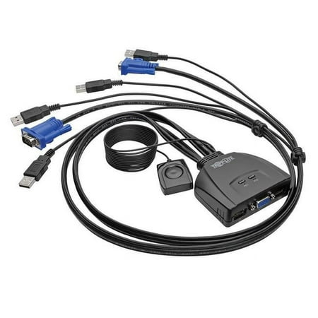 UPC: 0037332200389 | Tripp Lite B032 VU2 2 Port Usb/Vga Kvm Switch Cable W/Audio