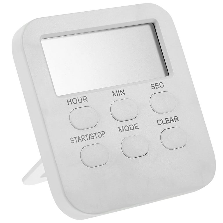 Brand: SmartCook Type: Mini LCD Kitchen Timer Specs: Magnetic, Count Down,  Alarm Clock Keywords: Digital, Kitchen Key Points: Clip On Feature, Large  Display Main Features: Multiple Alarm Sounds, Memory Function Scope Of