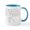 White/Blue Inside, variant on CafePress - Swan Lake Mugs - 11 oz Ceramic Mug - Novelty Coffee Tea Cup