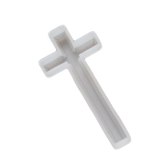 Silicone Mould for Making Crosses Art with Soap and Candle