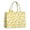 Yellow Lemon Fruit-2, variant on Large Capacity Tote Bag,Yellow Lemon Fruit Slices White Pattern Handbag Fashion Luxury Tote Bag,15.7"x13"x 5.1" Inches,Laptop Compatible