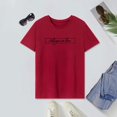 thumbnail image 1 of Camiseta básica para mujer, camiseta ligera y suave con cuello redondo, camisetas de verano para viajes, senderismo, uso diario XL, 1 of 8