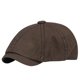 thumbnail image 2 of Sombreros unisex casuales clásicos sólidos antiguos octogonales literarios de periodista boina para hombre sombrero de algodón, 2 of 3