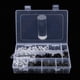 thumbnail image 2 of 251pcs Kit de Tornillos de Clip de de Sportbike Sporting Moto - Plata Sunnimix Kit de perno de carenado de motocicleta, 2 of 8