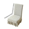 thumbnail image 3 of sruoe Chair Covers for Dining Room, Chair Seat Protector, Modern Washable Elastic Spandex Chair Slip Covers, Chair Protector Cover Seat for Home Party Hotel, 3 of 6