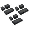 thumbnail image 1 of 9 Piezas Herramienta de Decoración de la Caja de Almacenamiento de Coche de Plástico RC para Trx4 Axial Scx10 90046 D90 1/10 RC Accesorios Sobre Orugas Negro, 1 of 4