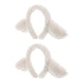 thumbnail image 3 of Cute Lamb Ears Headband Made from Soft Cloth Ideal for Decoration White Color One Size Fits All, 3 of 5