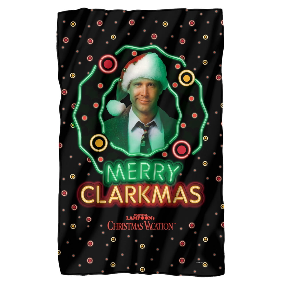 Christmas Vacation Blanket, 36"x58", Merry Clarkmas, Fleece Blanket