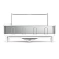 thumbnail image 6 of simplehuman Kitchen Dish Drying Rack, Stainless Steel Frame, White Plastic, 6 of 7