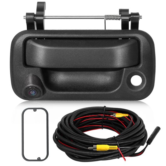 Cámara trasera con mango de portón trasero para Ford F150 F250 F350