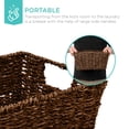 thumbnail image 4 of Juego rústico de 4 cestas de almacenamiento Best Choice Products, 4 of 6