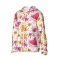 thumbnail image 2 of Kdxio Watermelon Print Women Men Sun Protection UPF 50+ Jackets Zip Up Long Sleeve Hoodie Hiking Lightweight with Pockets, 2 of 8