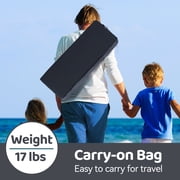 Pamo Babe Travel Playard for Toddler, Lightweight Portable Baby Playpen for Travel