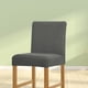 thumbnail image 2 of Funda protectora para silla de comedor, funda protectora Universal para muebles de oficina, Protector exterior, funda giratoria, suministros para el hogar, gris, 2 paquetes Speravity HA012490-11, 2 of 5