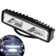 thumbnail image 1 of Luz de trabajo LED, 1 par, barra de luz impermeable de 18 W, luz de conducción con haz puntual, diseño revolucionario, 1 of 9
