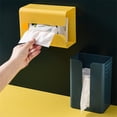 thumbnail image 5 of Bearachild Caja de pañuelos Organizador de almacenamiento de papel Contenedor de servilletas Organizador amarillo Type3 NO3 Bearachild HA063725-01, 5 of 5