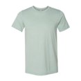 thumbnail image 1 of Bella Canvas Mens CVC Jersey Tee, XS, Heather Dusty Blue, 1 of 2