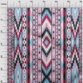 thumbnail image 3 of oneOone Cotton Poplin Twill Baby Blue Fabric Tribal Craft Projects Decor Fabric Printed By The Yard 56 Inch Wide, 3 of 5
