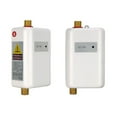thumbnail image 6 of iMeshbean 110V 3.0KW Electric Tankless Instant Hot Water Heater for Bathroom Kitchen IPX4, White, 6 of 10