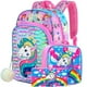 thumbnail image 1 of Mochila AGSDON Unicorn para niñas de 16 litros con lonchera y bolsa para lápices, 1 of 9