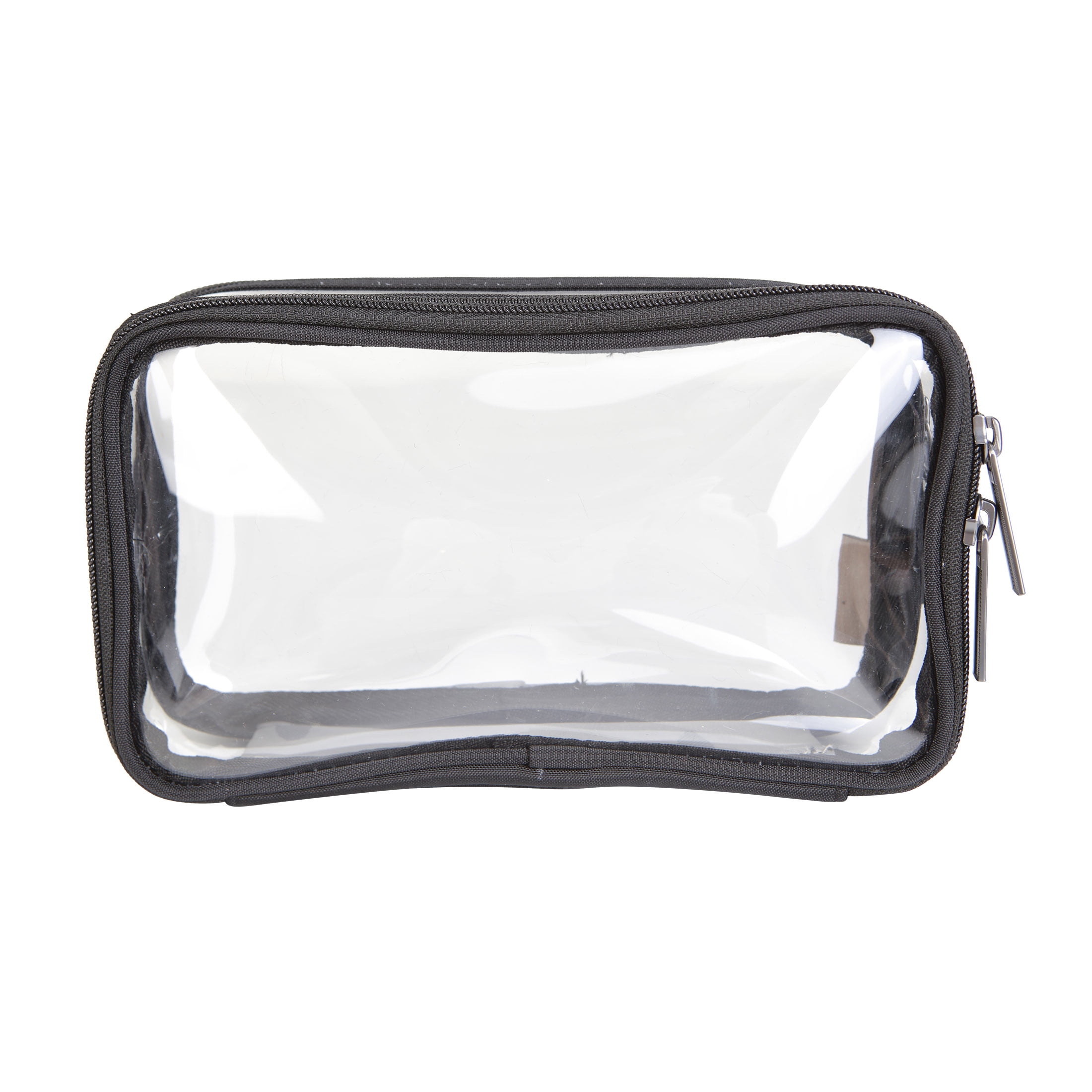 btL Clear PVC Toiletry Bag Packing Case with Interior Pockets for Travel