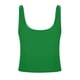 thumbnail image 5 of Camiseta sin mangas con cuello cuadrado para mujer - Camiseta elástica con sujetador incorporado para hacer ejercicio y para el día a día, 5 of 5