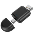 thumbnail image 3 of 2-in-1 Wireless Carplay Android Auto Adapter Smart AI Box Dongle Support USB&Type-C Wired to Wireless Adapter, 3 of 5