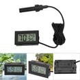 thumbnail image 4 of Digital Temperature Humidity  Hygrometer with Probe 1.5m Line Accurate Large Display Premium Material, LCD Screen, Stable Performance Installing Pattern Embedded, 4 of 7