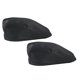 thumbnail image 1 of 2 piezas de gorra plana para adultos, gorro de vendedor de periódicos, gorros para golf, negro perfke Sombreros de boina de chef, 1 of 5