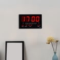 thumbnail image 2 of Reloj de pared Digital moderno con calendario de temperatura interior, regalo de inauguración de la casa, relojes despertadores para escritorio,, 2 of 4
