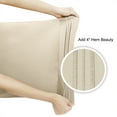 thumbnail image 4 of 2pcs Long-staple cotton Pillowcase Thick Pillowcase Soft Pillowcases Beige Standard, 4 of 6